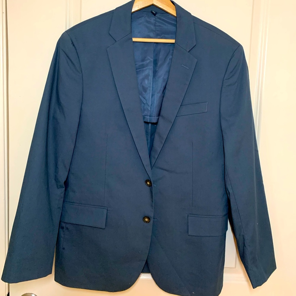 J.Crew Thompson Suit Jacket Chino - Blue Grey- 40S